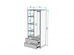 Шкаф Malta light H297 Белый в Кудымкаре - kudymkar.magazinmebel.ru | фото - изображение 2