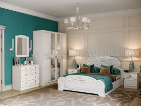Спальня Александрина белая глянцевая в Кудымкаре - kudymkar.magazinmebel.ru | фото - изображение 1