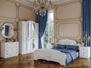 Спальня Мария Миф белая в Кудымкаре - kudymkar.magazinmebel.ru | фото - изображение 1