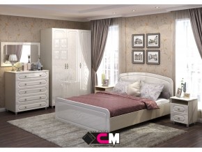 Спальня Виктория МДФ с большим комодом в Кудымкаре - kudymkar.magazinmebel.ru | фото