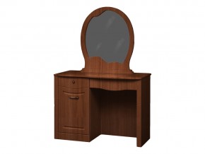 Стол туалетный с зеркалом Ева 10 темный в Кудымкаре - kudymkar.magazinmebel.ru | фото - изображение 1