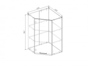 ВУ9 Модуль верхний Угловой МВУ9 в Кудымкаре - kudymkar.magazinmebel.ru | фото