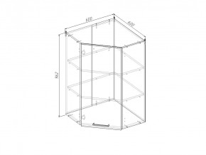 ВУП960 Модуль верхний Угловой МВУ9 в Кудымкаре - kudymkar.magazinmebel.ru | фото